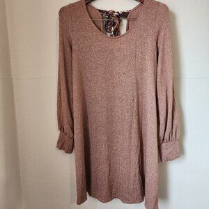 Long Sleeve Dress - Blu-Pepper